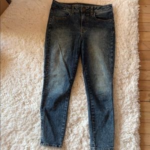 American Eagle Hi-Rise Jegging Crop Super Stretch